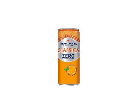 Lattina da 33 cl Classica Zero Sanpellegrino Lattina da 33 cl Classica Zero Sanpellegrino