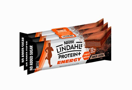 Nestlè Lindahls Protein+ Snack Energy Cacao 3x40g